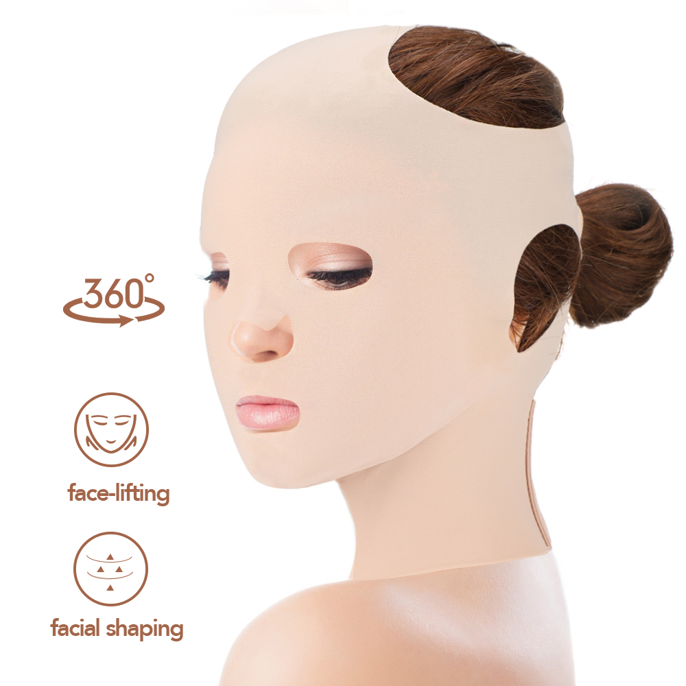 Face Mask Silicone - Riutilizzabile 3D Face Lift Maschera per