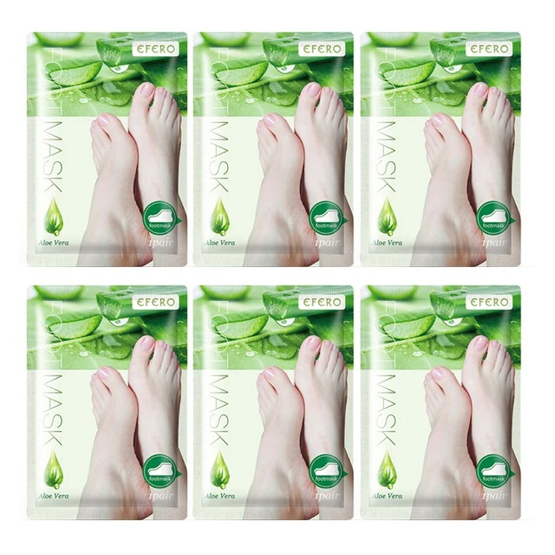 Foot Mask Peeling - 6 confezioni Maschera esfoliante per i