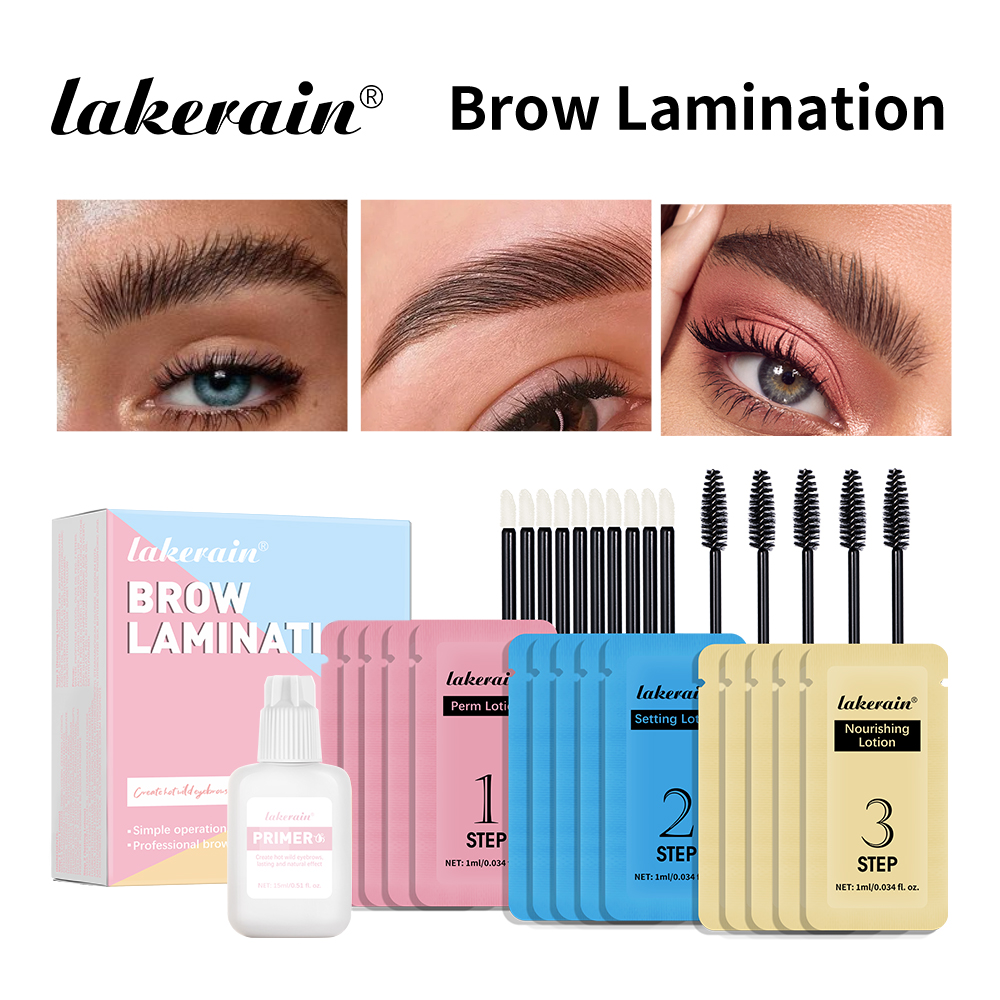 Brow Lamination Kit - Lakerain Kit per laminazione sopracciglia Set
