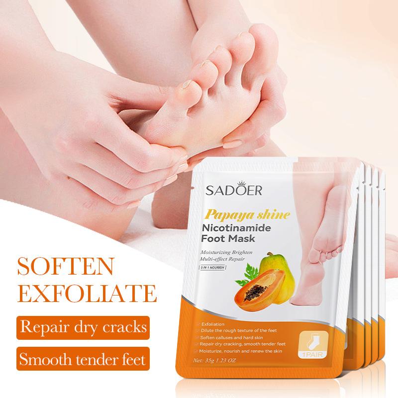 1 paio di maschere per i piedi - Foot Mask Peeling recensione e prezzo