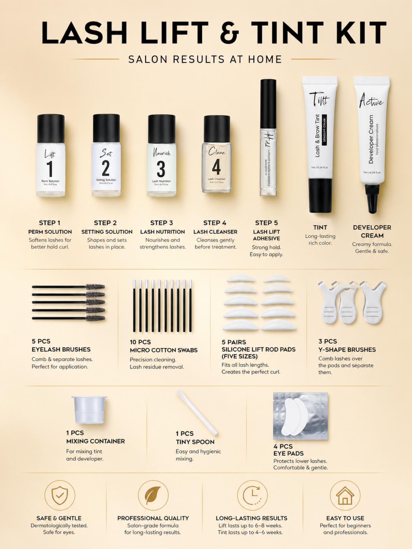 Kit GOLLEE per Laminazione Cig - Brow Lamination Kit recensione e prezzo