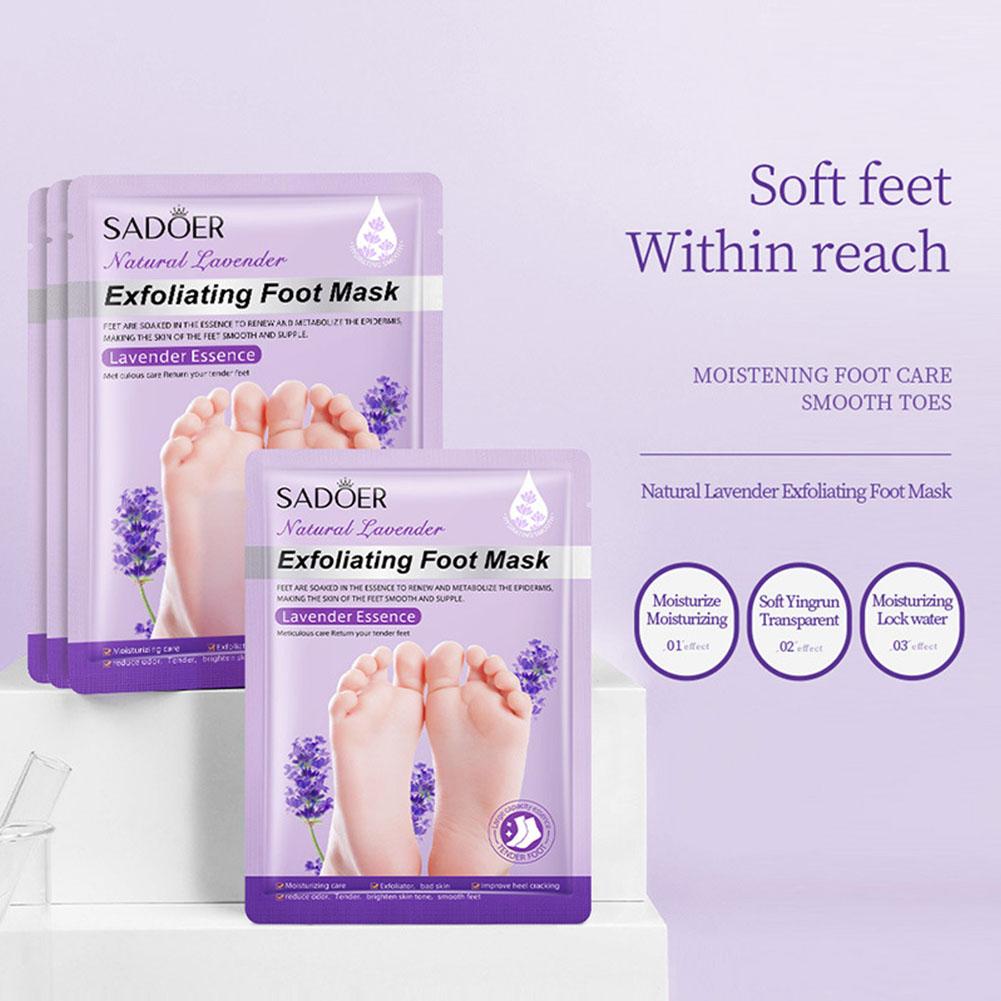 1/5/10 pezzi SADOER Maschera p - Foot Mask Peeling recensione e prezzo