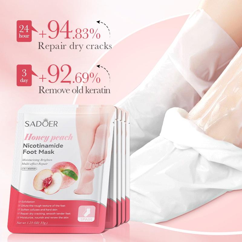 1 paio di maschere per i piedi - Foot Mask Peeling recensione e prezzo