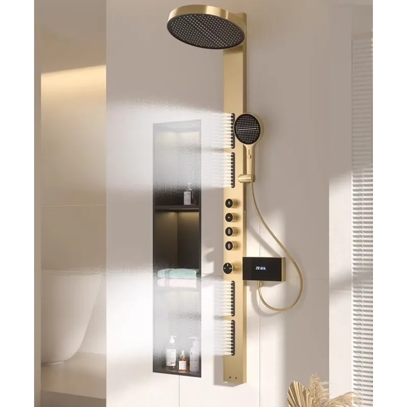 Set Doccia a Cascata in Ottone - Spa&Wellness Earth City Шелепиха recensione e prezzo
